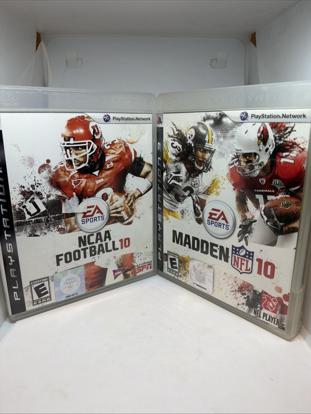 NCAA Football 10 & Madden NFL 10 (Sony PlayStation 3,PS3) 2 Game Lot